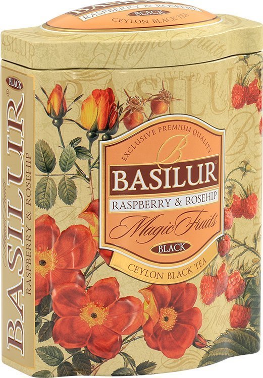 Basilur Basilur RASPBERRY ROSEHIP czarna herbata MALINA