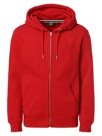 Bluzy męskie - Superdry - Męska kurtka z kapturem, czerwony - miniaturka - grafika 1