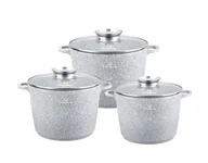 Zestawy garnków i patelni - Zestaw garnków aluminiowych 6 el. KlönBerg KB-3941 - miniaturka - grafika 1