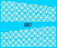 Ozdoby do paznokci - Naklejki wodne na paznokcie - nr 887 - miniaturka - grafika 1