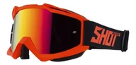 Gogle i okulary motocyklowe - Gogle Shot Assault Iris Solid Neon Orange Lustro + Clear - miniaturka - grafika 1