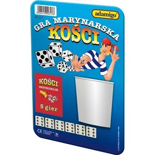 Adamigo MARYNARSKA KOŚCI - Inne gry towarzyskie - miniaturka - grafika 3