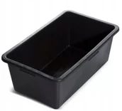 Akcesoria BHP - Prosperplast Kastra prostokątna CONTAINER IKP80 czarna - miniaturka - grafika 1