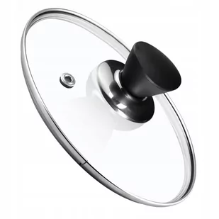 Pokrywa żaroodporna z czarnym uchwytem Taranto 18 cm - Pokrywki Pokrywa żaroodporna z czarnym uchwytem Taranto 18 cm - Pokrywki - miniaturka - grafika 1