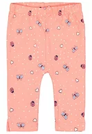 Legginsy - SALT AND PEPPER Dziewczęta Mädchen capri legginsy na całej powierzchni nadruk Schmetterlinge OC, brzoskwinia, 56 - miniaturka - grafika 1