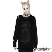 Swetry damskie - Sweter Killstar Occult Youth Knit - miniaturka - grafika 1