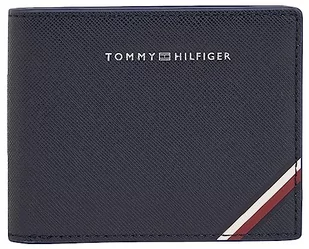 Tommy Hilfiger Męski portfel Th Central Mini Cc, niebieski (Kosmiczny Błękit), rozmiar uniwersalny - Portfele - miniaturka - grafika 1