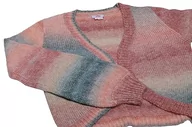 Swetry damskie - myMo Damski sweter z dzianiny w kolorze tęczy nylon fioletowy wielokolorowy rozmiar XS/S, Fioletowy Wielokolorowy, XS - miniaturka - grafika 1