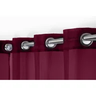 Firany - Firana Livia 140 x 260 cm 8 kółek bordo - miniaturka - grafika 1