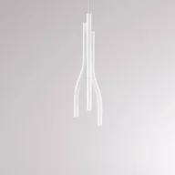 Lampy sufitowe - Molto Luce Lampa wisząca Algae M, biały / opal, salon / jadalnia, aluminium, nowoczesny - miniaturka - grafika 1