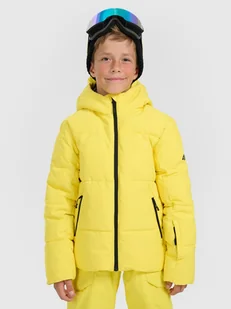 4F Kurtka narciarska membrana 5000 chłopięca - pomarańczowa 164 (13-14 lat) - Kurtki i kamizelki sportowe męskie - miniaturka - grafika 1