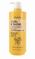 Odżywki do włosów - Shakebar Curl & Shine odżywka do włosów kręconych 1000ml - miniaturka - grafika 1