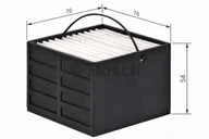 Filtry paliwa - Filtr paliwa BOSCH F026402130 85125010002 F026402130 - miniaturka - grafika 1