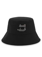 Czapki dla dzieci - KARL LAGERFELD Kapelusz Z30397 Czarny - miniaturka - grafika 1