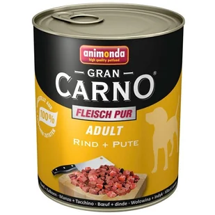 Animonda Grancarno Adult Rind Pute Wołowina + Indyk 800G - Mokra karma dla psów - miniaturka - grafika 5