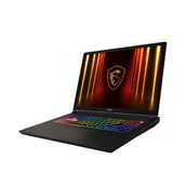 Laptopy - MSI Vector 17 HX AI A2XWHG-041 Intel Core Ultra 9 275HX (17") Quad HD+ 32 GB DDR5-SDRAM 2 TB SSD NVIDIA GeForce RTX 5070 Ti Wi-Fi 7 (802.11be) Windows 11 Home Szary - miniaturka - grafika 1