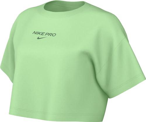 Nike Top damski Dri-Fit Pro krótki rękaw CRP Tee Vapor Green, FV4298-376, M