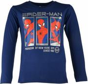 Bluzy dla dziewczynek - Bluzka licencyjna z długim rękawem dla dzieci Spider-Man - miniaturka - grafika 1
