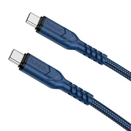 Kable USB - HOCO kabel Typ C do Typ C PD 60W VICTORY X59 2m niebieski - miniaturka - grafika 1
