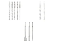 Wiertła - PARKSIDE PERFORMANCE® Zestaw wierteł lub dłut SDS-Plus - miniaturka - grafika 1