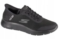 Buty sportowe męskie - Męskie sneakers Skechers Slip-Ins:Go Walk Flex Hands Up 216324-BBK r.43 - miniaturka - grafika 1