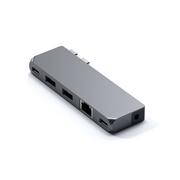 Huby USB - Satechi Pro Hub Mini - Adapter Do Macbook Z M1 Pro Ciemnoszary - miniaturka - grafika 1