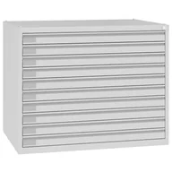 Szafy biurowe - Szafa na format A1 do rysunków i schematów SRM 201 W ST - miniaturka - grafika 1