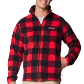 Bluzy męskie - Bluza Columbia Steens Mountain 1478231616 - czarno-czerwona - miniaturka - grafika 1