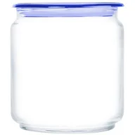 Pojemniki kuchenne - Słoik z pokrywką Plano 750 ml niebieski LUMINARC - miniaturka - grafika 1