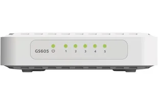 Switch NETGEAR GS605, 5PT, biały - Switche - miniaturka - grafika 1