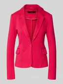 Marynarki i żakiety damskie - Żakiet krótki o kroju regular fit z dodatkiem bawełny model ‘JULIA’ - miniaturka - grafika 1