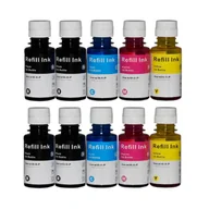 Tusze zamienniki - Zestaw 10x tusz do HP GT51 / GT52 INK TANK 315 410 415 419 CMYK zamienniki - miniaturka - grafika 1