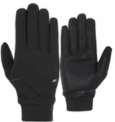 Rękawiczki - 4F CIENKIE OCIEPLANE RÄKAWICZKI DZIANINOWE DOTYK / rozm XL - miniaturka - grafika 1