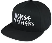 Czapki dla dzieci - czapka ęca HORSEFEATHERS IKE YOUTH CAP Black - miniaturka - grafika 1