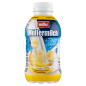 Kefiry, jogurty, maślanki - Muller - Mullermilch o smaku bananowym - miniaturka - grafika 1