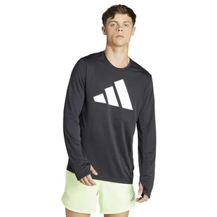 adidas Męska koszulka z długim rękawem Run It - Koszulki męskie - miniaturka - grafika 1