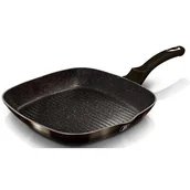 Patelnie - Berlinger Haus Patelnia Lumarko Patelnia grillowa 28cm bh-6611 shiny black BH-6611 Kinghoff - miniaturka - grafika 1