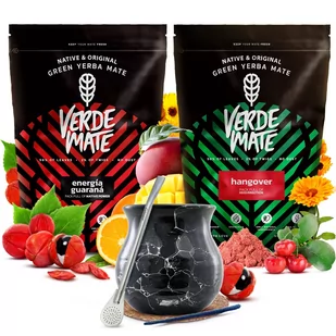 Zestaw yerba mate Verde Mate tykwa ceramiczna bombilla - Yerba Mate - miniaturka - grafika 1