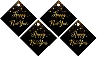 Sylwester - Zawieszki z wstążeczką na wódkę Sparkling Happy New Year - 12 szt. - miniaturka - grafika 1