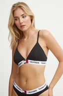 Biustonosze - Tommy Hilfiger biustonosz kolor czarny gładki UW0UW05607 - miniaturka - grafika 1