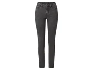 Spodnie damskie - esmara® Jeansy super skinny fit damskie z bawełną (Szary, 36) - miniaturka - grafika 1