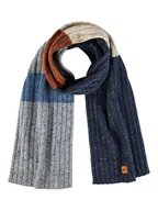 Apaszki i szaliki męskie - Camel Active Szal w kolorze niebiesko-szaro-jasnobrązowym - miniaturka - grafika 1