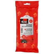Kosmetyki samochodowe - Ściereczki WOSK DO KAROSERII 24 sztuki 4CAR - miniaturka - grafika 1