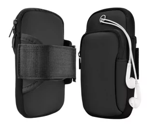 Etui i futerały do telefonów - Hurtel Armband opaska etui do biegania na ramię telefon Czarna 1573-74475_20200922124434 - grafika 1