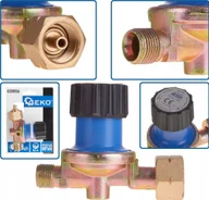 Narzędzia warsztatowe - Geko Reduktor gazu z regulacją ciśnienia 0,5-4 bar propan/butan 40 - miniaturka - grafika 1