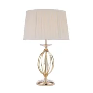 Lampy stojące - Elstead Lighting Aegean 1Lt Table Lamp Polished Brass AG/TL POL BRASS Elstead lampa stołowa abażurowa AG/TL POL BRASS) - miniaturka - grafika 1
