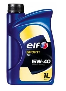 Elf Sporti TXI 15W-40 1l - Oleje silnikowe - miniaturka - grafika 1