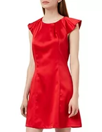 Sukienki - Naf Naf Evelyne R1 Sukienka koktajlowa, Czerwona Reflektor, Normalna Kobieta, czerwony latarnia, 38 - miniaturka - grafika 1