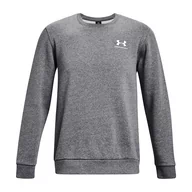 Bluzy męskie - Bluza fitness męska Under Armour Essential Fleece Crew - miniaturka - grafika 1