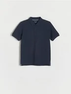 Koszulki dla chłopców - Reserved - T-shirt polo - granatowy - miniaturka - grafika 1